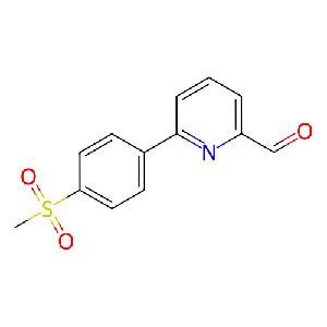 6-(4-(甲基磺酰基)苯基)吡啶甲醛,834884-84-3