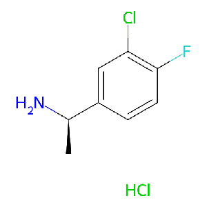 (R)-1-(3-氯-4-氟苯基)乙-1-胺盐酸盐