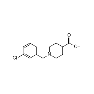 1-(3-氯苄基)哌啶-4-羧酸