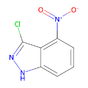 3-氯-4-硝基-1H-吲唑