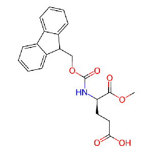 (R)-4-(((((9H-荧光素-9-基)甲氧基)羰)胺基)-5-甲氧基-5-氧戊烷油酸,175452-89-8