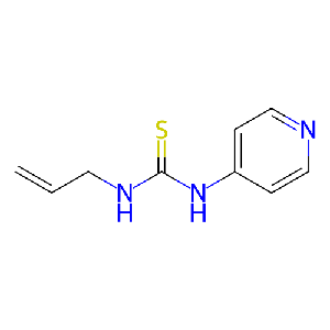 1-烯丙基-3-(吡啶-4-基)硫脲