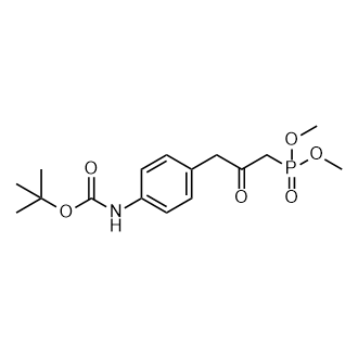 叔丁基(4-(3-(二甲氧基磷酰基)-2-氧代丙基)苯基氨基甲酸酯