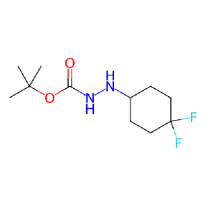 2-(4,4-二氟环己基)-(1,1-二甲基乙酯)肼羧酸