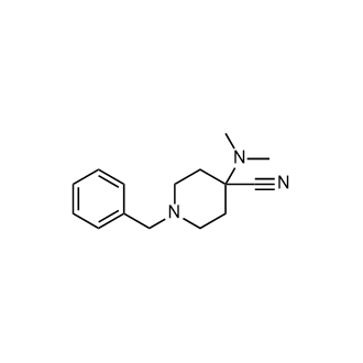 1-苄基-4-(二甲氨基)哌啶-4-甲腈