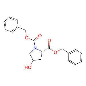 (2S,4S)-二苄基-4-羟基吡咯烷-1,2-二羧酸酯,132592-07-5