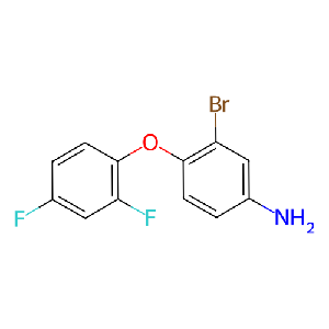 3-溴-4-(2,4-二氟苯氧基)苯胺