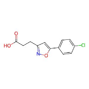 3-(5-(4-氯苯基)异恶唑-3-基)丙酸,870704-00-0