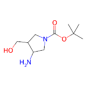 3-氨基-4-(羟甲基)吡咯烷-1-羧酸叔丁酯