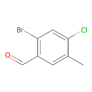 2-溴-4-氯-5-甲基苯甲醛