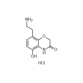 8-(2-氨基乙基)-5-羟基-2H-苯并[b] [1,4]氧杂-3-(4H)-酮盐酸盐