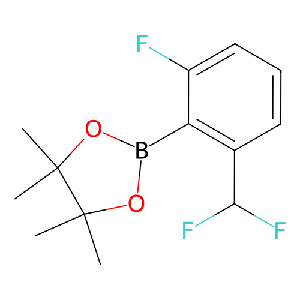 2-(2-(二氟甲基)-6-氟苯基)-4,4,5,5-四甲基-1,3,2-二氧硼烷