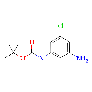 (3-氨基-5-氯-2-甲基苯基)氨基甲酸叔丁酯