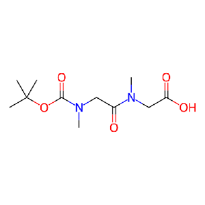 2-(2-((叔丁氧基羰基)(甲基)氨基)-N-甲基乙酰氨基)乙酸