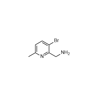 (3-溴-6-甲基吡啶-2-基)甲胺