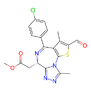 (S)-2-(4-(4-氯苯基)-2-甲酰基-3,9-二甲基-6H-噻吩并[3,2-f] [1,2,4]三唑并[4,3-a]] [1,4]二氮杂卓-6-基)乙酸甲酯