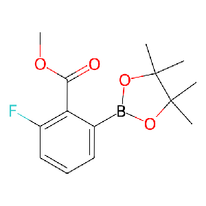 2-氟-6-(4,4,5,5-四甲基-1,3,2-二氧杂硼杂环戊烷-2-基)苯甲酸甲酯