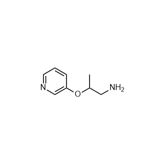 2-(吡啶-3-基氧基)丙-1-胺