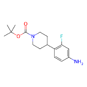 4-(4-氨基-2-氟苯基)哌啶-1-羧酸叔丁酯,188975-15-7