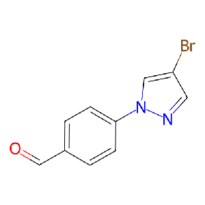 4-（4-溴-1H-吡唑-1-基）苯甲醛,1174064-63-1