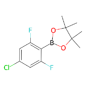2-(4-氯-2,6-二氟苯基)-4,4,5,5-四甲基-1,3,2-二氧硼烷