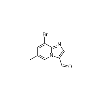 8-溴-6-甲基咪唑并[1,2-a]吡啶-3-甲醛