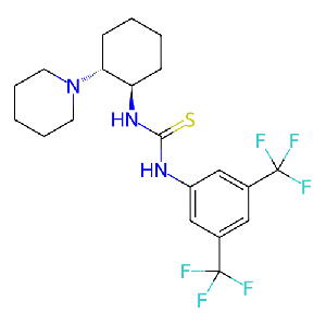 N-[3,5-双(三氟甲基)苯基]-N'-[(1R,2R)-2-(1-哌啶基)环己基]硫脲,1289514-24-4