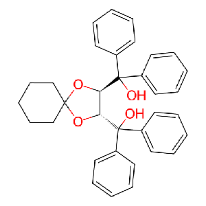 (2R,3R)-1,4-二氧杂螺[4.5]癸烷-2,3-二基双(二苯基甲醇)