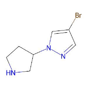 4-溴-1-(吡咯烷-3-基)-1H-吡唑