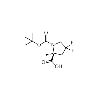 (2S)-1-[(叔丁氧基)羰基]-4,4-二氟-2-甲基吡咯烷-2-羧酸