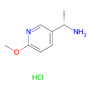 (S)-1-(6-甲氧基吡啶-3-基)乙胺盐酸盐,1391355-13-7