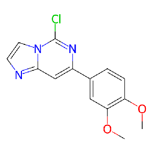 5-氯-7-(3,4-二甲氧基苯基)咪唑并[1,2-c]嘧啶