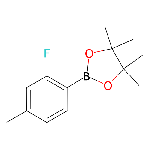 2-(2-氟-4-甲基苯基)-4,4,5,5-四甲基-1,3,2-二氧硼杂环戊烷
