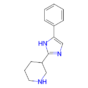 3-(4-苯基-1H-咪唑-2-基)哌啶-1-甲酸叔丁酯