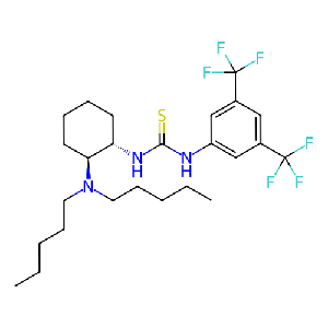 N-[3,5-二(三氟甲基)苯基]-N'-[(1S,2S)-2-(二戊)环己基]硫脲,1429516-79-9