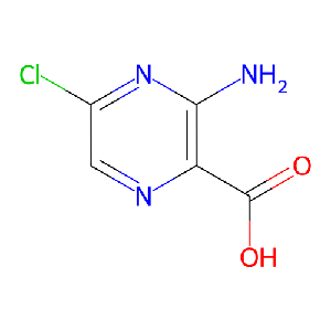 3-氨基-5-氯吡嗪-2-羧酸