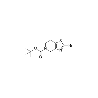 2-溴-6,7-二氢噻唑并[4,5-c]吡啶-5(4H)-甲酸叔丁酯