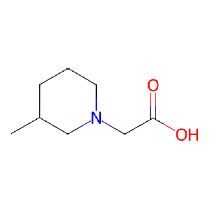 2-(3-甲基哌啶-1-基)乙酸