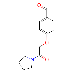 4-(2-氧代-2-(吡咯烷-1-基)乙氧基)苯甲醛,438229-79-9