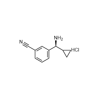 (S)-3-(氨基(环丙基)甲基)苯甲腈盐酸盐