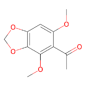 1-(4,6-二甲氧基苯并[d] [1,3]二氧杂环戊烯-5-基)乙-1-酮
