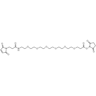 Mal-amido-PEG6-NHS ester