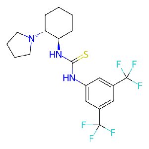 1-[3,5-双(三氟甲基)苯基]-3-[(1R,2R)-2-(吡咯烷-1-基)环己基]硫脲