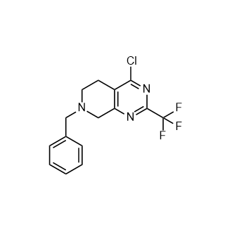 7-苄基-4-氯-2-(三氟甲基)-5,6,7,8-四氢吡啶并[3,4-d]嘧啶