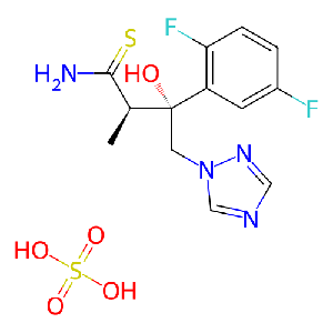 (2R,3R)-3-(2,5-二氟苯基)-3-羟基-2-甲基-4-(1H-1,2,4-三唑-1-基)硫代丁酰胺硫酸盐