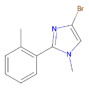 4-溴-1-甲基-2-(邻甲苯基)-1H-咪唑
