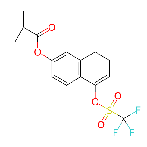 5-(((三氟甲基)磺酰基)氧基)-7,8-二氢萘-2-基新戊酸酯,2226904-85-2