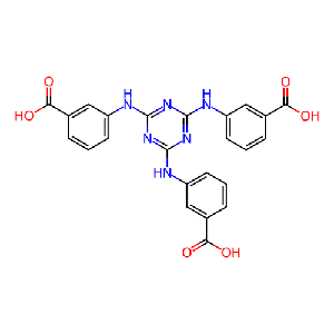 3,3',3‘’-((1,3,5-三嗪-2,4,6-三基)三(氮烷二基))三苯甲酸,1383425-68-0