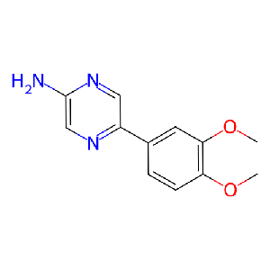 5-(3,4-二甲氧基苯基)吡嗪-2-胺