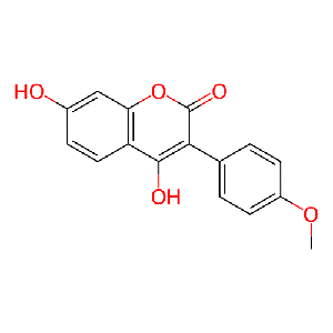 4,7-二羟基-3-(4-甲氧基苯基)-2H-色烯-2-酮